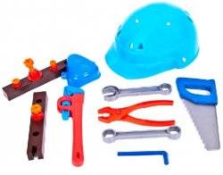 Набор инструментов Юный плотник 17 предметов с каской 32-003 KinderWay
