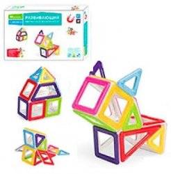 Конструктор магнитный фигурки 26+12 деталей M032B-31-32-333
