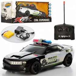 Машина на радиоуправлении Полиция на аккумуляторах с резиновыми колесами 320-6