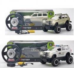 Машинка джип на радиоуправлении с аккумулятором со светом резиновые колеса USB зарядка 338AB-130