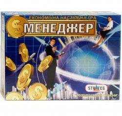 Настольная игра Менеджер 485 Стратег