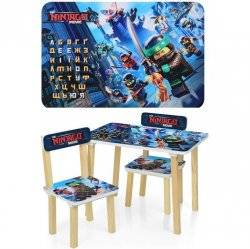 Детский стол и 2 стула Ниндзяго Ninja 501-57