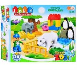 Конструктор Зоопарк 26 деталей JDLT 5085