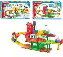 Железная дорога детская Паровозик Томас 2 уровня 533-23