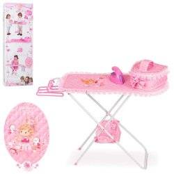 Гладильная доска с утюгом и вешалкой Гламур 53423 DeCuevas