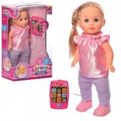 Кукла Даринка  на дистанционном управлении ходит UA M 5445 Limo Toy  