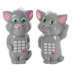 Телефон музыкальный "Котик Том" 555-2В мини 
