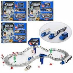 Трек полицейский с машинками СМ557-32