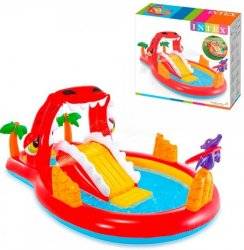 Надувной игровой центр Бассейн Динозавры 57163