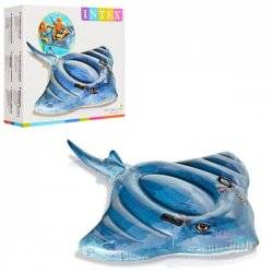 Плотик скат с 2 ручками 57550 Intex