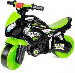 Мотоцикл байк с музыкальными и световыми эффектами зеленый 5774 ТехноК