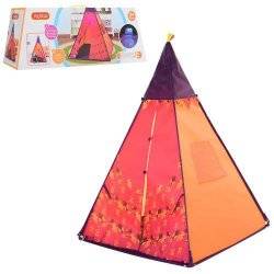 Палатка игровая Вигвам розово-оранжевая 5789