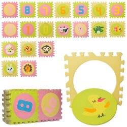  Коврик-пазл для  детей Зоопарк 5802