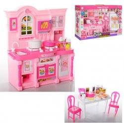 Мебель для кукол Кухня с музыкальными и световыми эффектами 5818