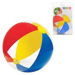 Мяч для бассейна разноцветный 61 см 59032 Intex