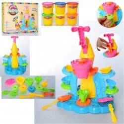 Пластилин аппарат-пресс +инструменты и формочки M 6221