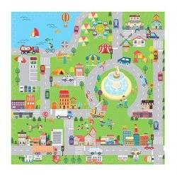 Коврик теплый пол Город 4 детали M 6292 EVA