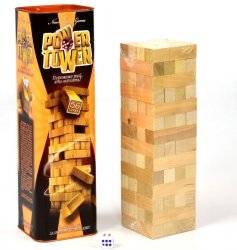 Игра деревянная Башня Power Tower PT-01 Данко Тойс