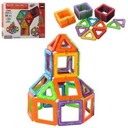 Конструктор магнитный 26 деталей FK663