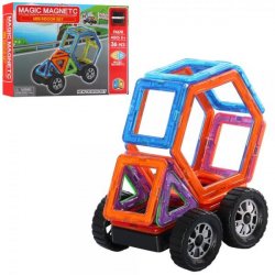 Конструктор магнитный Транспорт 36 деталей FK678 