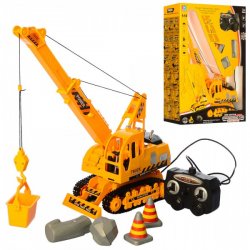 Кран радиоуправляемый бульдозер большой 1:18 689-87-88