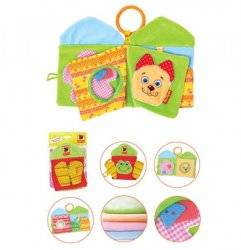 Книжка погремушка мягкая Ферма МК 7101-01 Масик