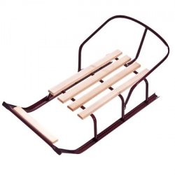 Санки детские со спинкой модель 1 5383 Украина