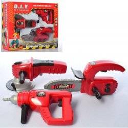 Набор инструментов  с дрелью и пилой подвижные детали 7903