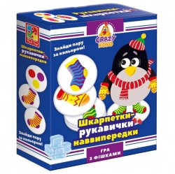 Настольная игра Crazy Koko Шкарпетки-рукавички VT8025-05 Vladi Toys 