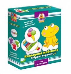 Настольная игра Crazy Koko Кольорові жабенята VT8025-06 Vladi Toys