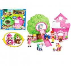 Игровая площадка Щенячий патруль + домик и 4 фигурки 865
