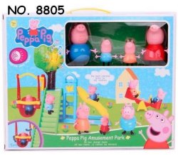 Игровой набор Детская площадка Свинка Пеппа XZ-361A-62/8805