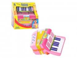 Гармошка детская с клавишами на ремнях "Веселая гармонь" 88357