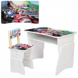 Парта со стульчиком Щенячий патруль регулируемая 905-79 