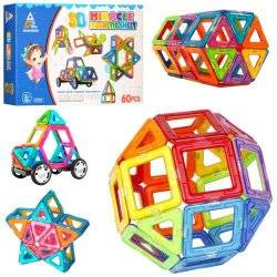 Конструктор магнитный  60 деталей Звезда DZ-9060