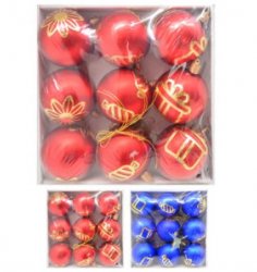 Набор ёлочных шариков 9529-5
