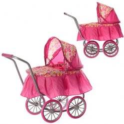 Коляска для кукол с оборкой 9678 Melogo