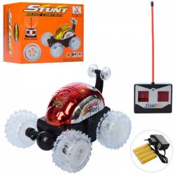 Машина на радиоуправлении трюковая со световыми эффектами на аккумуляторах 999G-1A