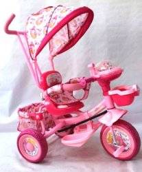 Велосипед  Panda BC-16 S "Baby Club" "Принцесса" розовый 