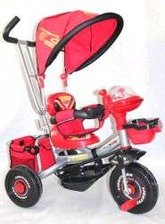 Велосипед Panda BC-16 S "Baby Club" красный "Тачки"