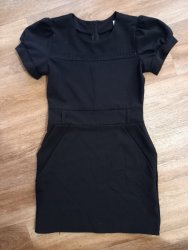 Платье чёрное классичское для девочки 2023