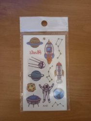 Набор наклеек перебивных Космос 80581