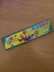Краски акварель медовая 6 цветов 32831