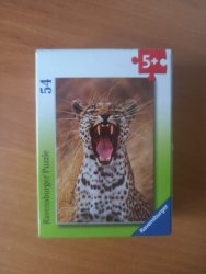 Пазлы детские мини Леопард 54 детали 156