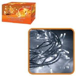 Гирлянда новогодняя LED белая 30 м 300 лампочек ME-300LEDw