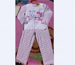 Пижама для девочки летняя 100 % хлопок Lemua