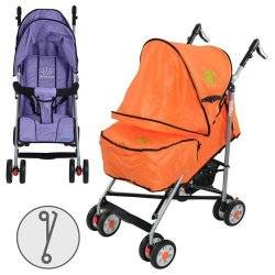 Коляска детская прогулочная с чехлом на ножки ARIA S1-7 Bambi, Китай