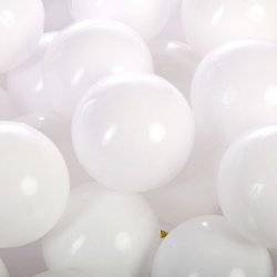   Шарики мячики для сухого бассейна мягкие  белые 5,5 см 5722