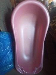 Пластиковая Ванночка для ребенка розовая б.у. 