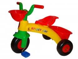 Детский велосипед пластиковый Киндер Байк 10-001 Киндервей